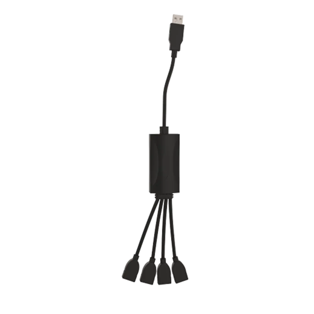 Xtech – USB cable – 4 pin USB Type A – to 4 USB hub adapt