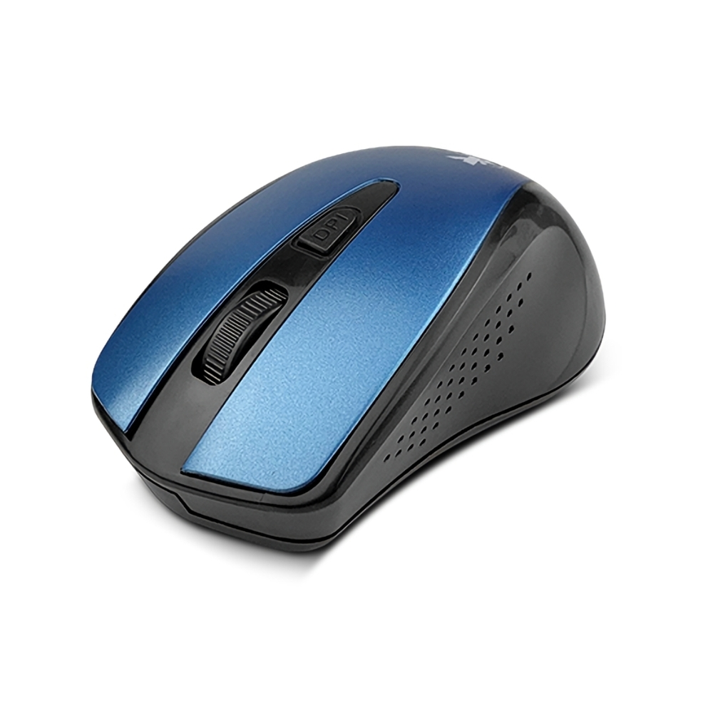 Xtech – XTM-315BL – Mouse – 2.4 GHz – Wireless – Blue – 4-button 1600dpi