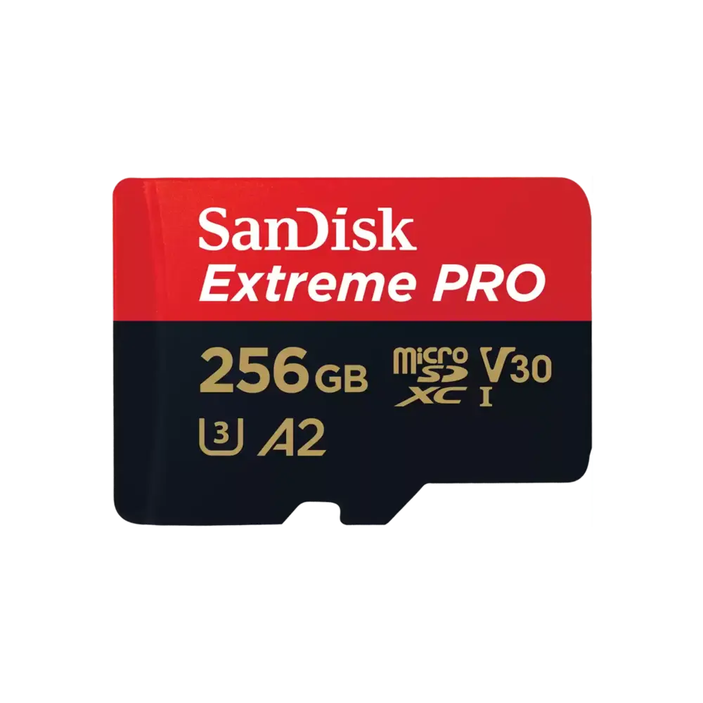SanDisk Extreme Pro – Tarjeta de memoria flash (adaptador microSDXC a SD Incluido) – 256 GB