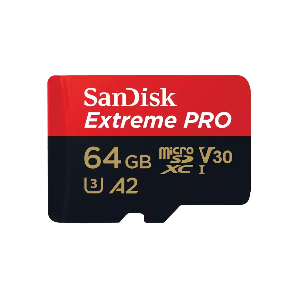 SanDisk Extreme Pro – Tarjeta de memoria flash (adaptador microSDXC a SD Incluido) – 64 GB