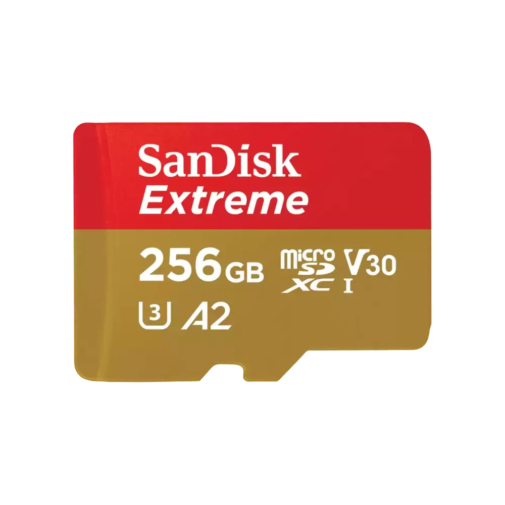 SanDisk Extreme – Tarjeta de memoria flash (adaptador microSDXC a SD Incluido) – 256 GB