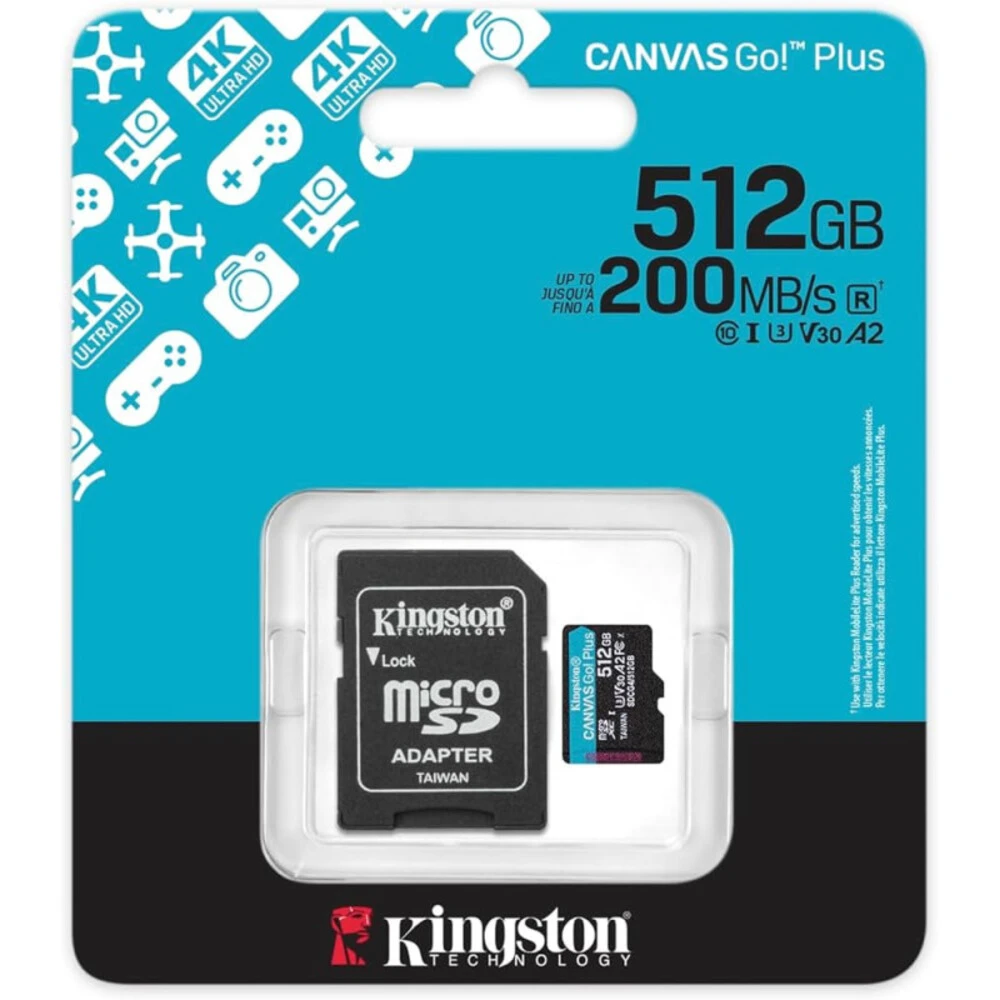 Flash memory card Kingston 512GB