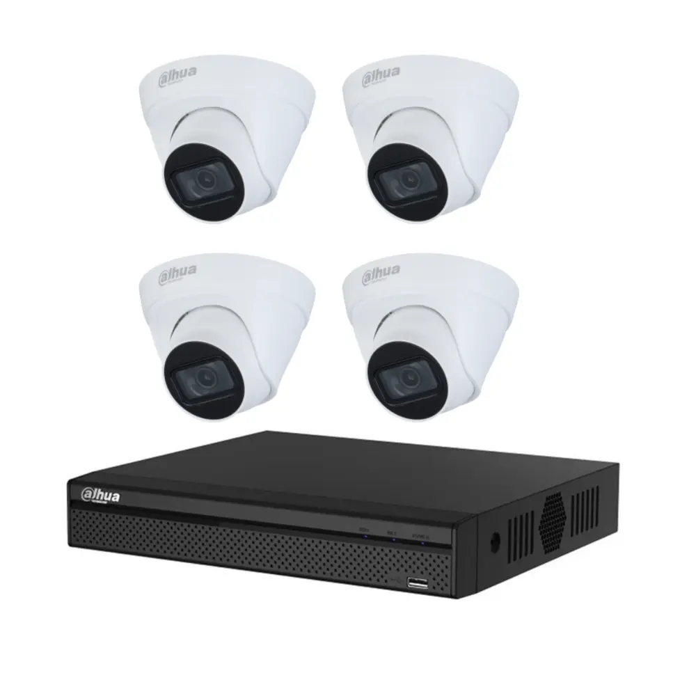 Dahua kit camaras 4Ch NVR – DH-KIT/NVR1104HS-P-S3/H/4-HFW1230S1P-0360B-S5-QH2 – 1.0.01.04.37131-0003