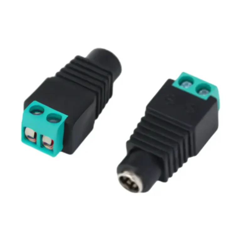 Conector DC hembra para cámaras