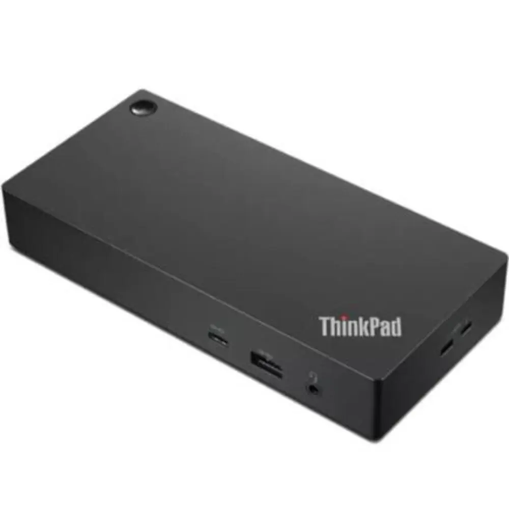 Lenovo ThinkPad Universal USB-C Dock – Estación de conexión – USB-C – HDMI, 2 x DP – 1GbE – 90 vatios