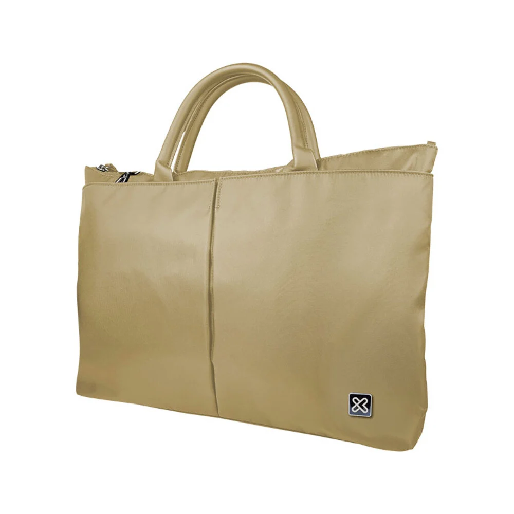 Klip Xtreme – Notebook carrying case and handbag – 15.6″ – 1680D nylon – Beige