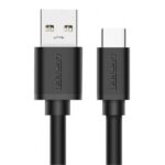 CABLE UGREEN US184 USB-A 3.0 A USB-C 1M 20882 NEGRO