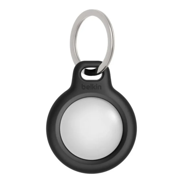 Soporte seguro con llavero para AirTag