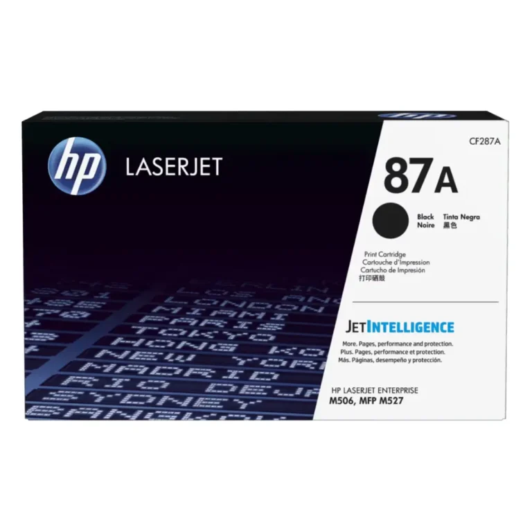 Cartucho de Tóner HP 87A Negro
