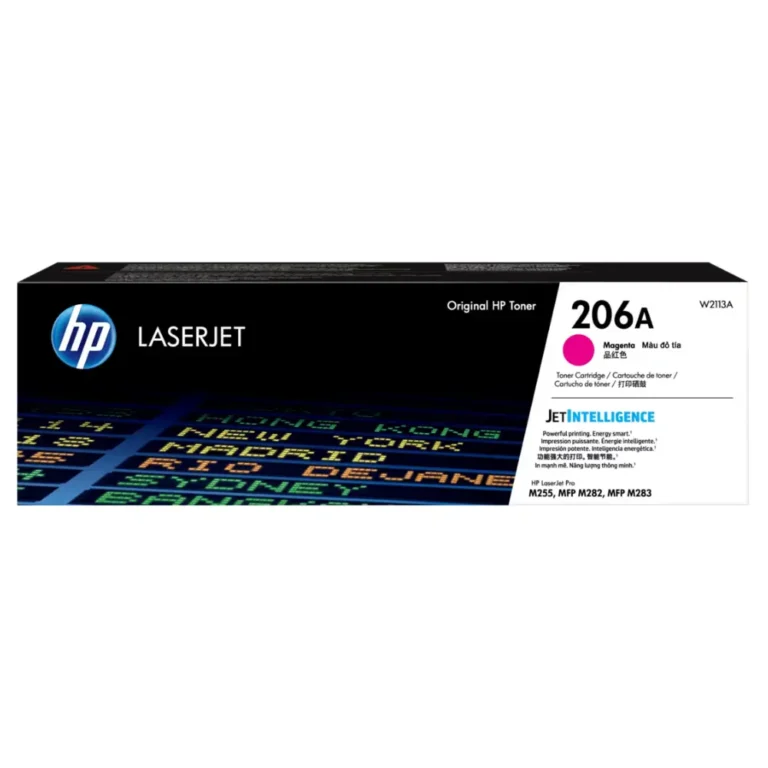 Cartucho de Tóner HP 206A Magenta