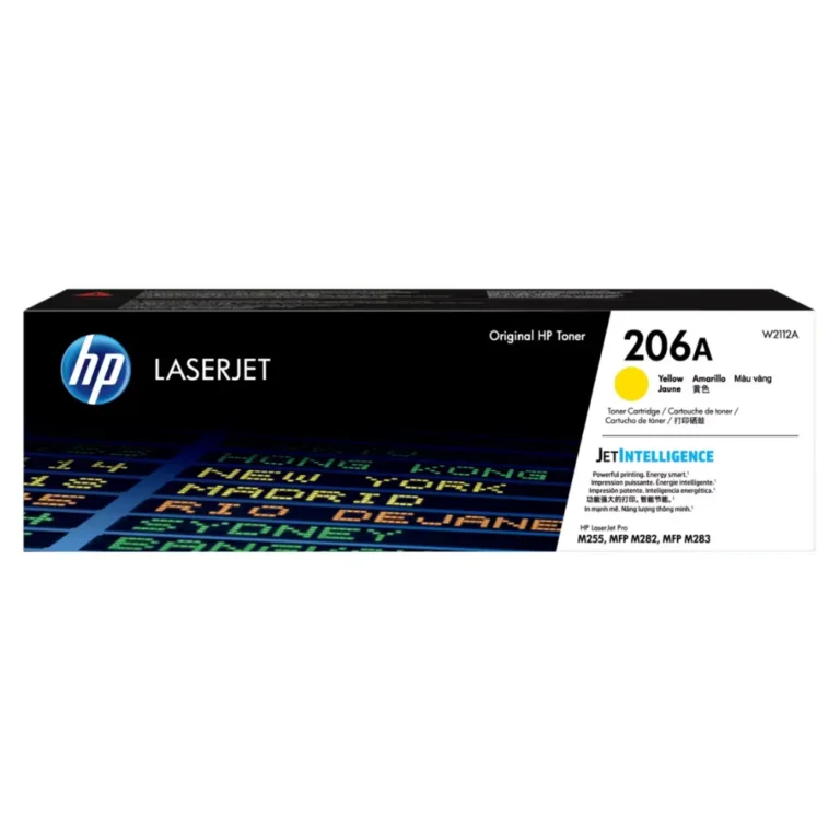 Cartucho de Tóner HP 206A Amarillo