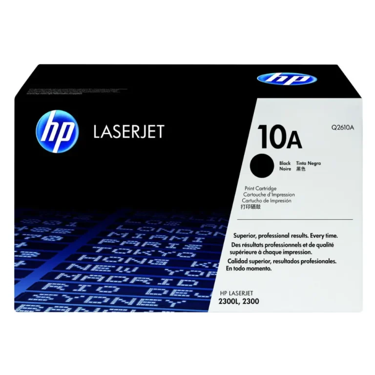 Cartucho de tóner original HP negro