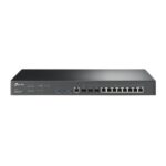 ROUTER TP LINK ER8411(UN) 10G VPN OMADA PUERTOS WAN/LAN NEGRO