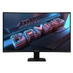 MONITOR GIGABYTE  GS27QCA 27″ US VA CURVED 2560 X 1440 1MS 180HZ HDR DP HDMI FREESYNC NEGRO