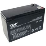 BATERIA CDP SLB12-7 7AH 12V UPS NEGRO