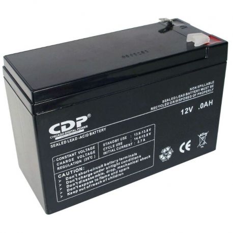 BATERIA CDP SLB12-7 7AH 12V UPS NEGRO BATERIA CDP SLB12-7 7AH 12V UPS NEGRO