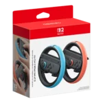 NINTENDO SWITCH 2 – VOLANTES JOY-CON 2 – AZUL/ROJO (JUEGO DE 2) BEE A BU2AA