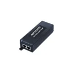 Hikvision – Inyector POE 30W – 100mt. 1 RJ45 – 10/100/1000 Mbps – Cable de poder no incluido