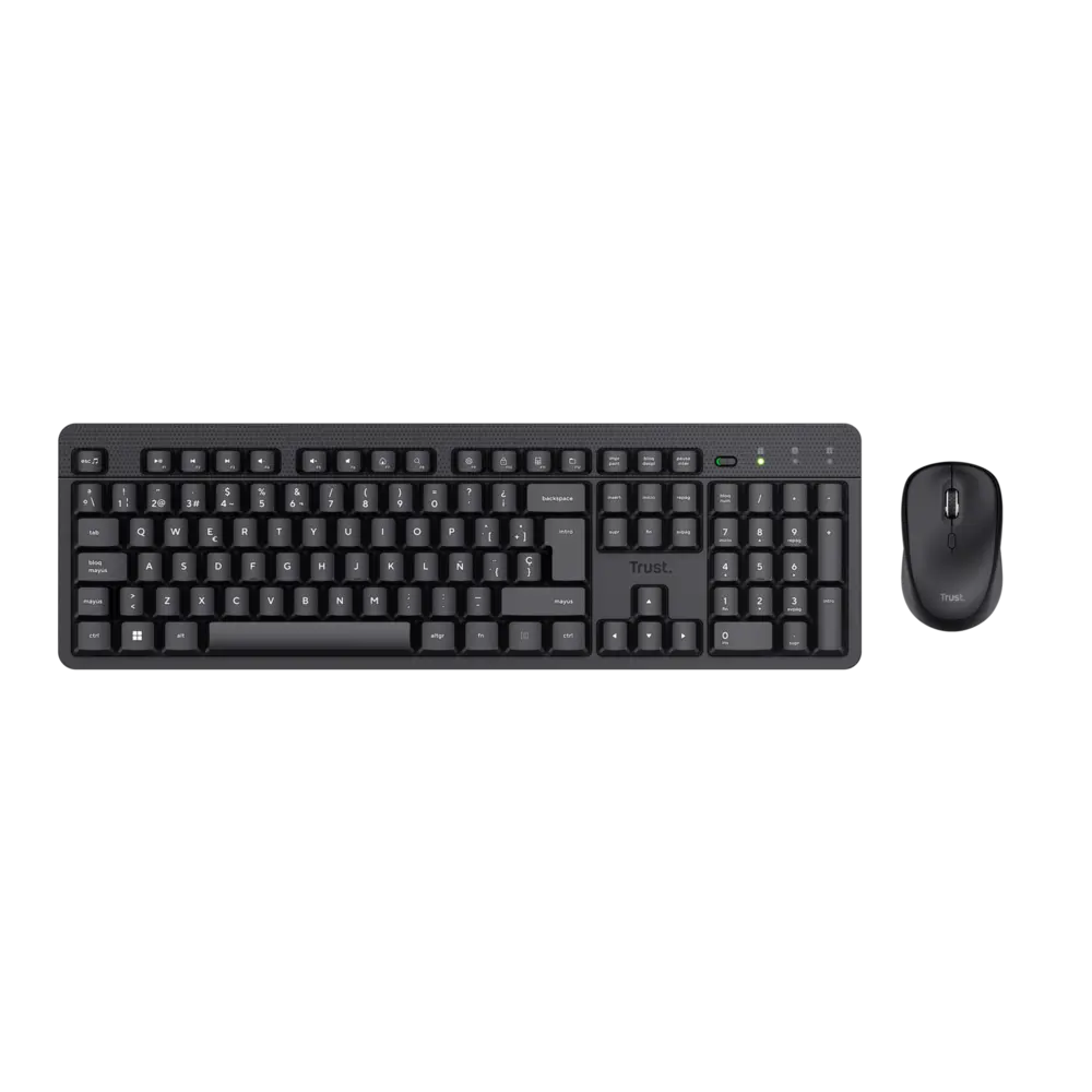 Combo teclado mouse inalámbrico