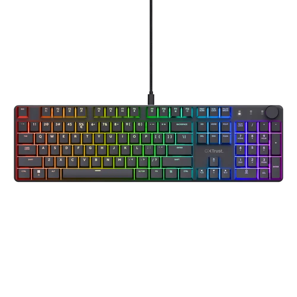Teclado mecanico gaming trust