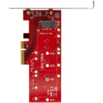StarTech.com Adaptador PCI Express 3.0 x4 a M.2 para SSD – NGFF AHCI o NVMe – Adaptador de interfaz – M.2