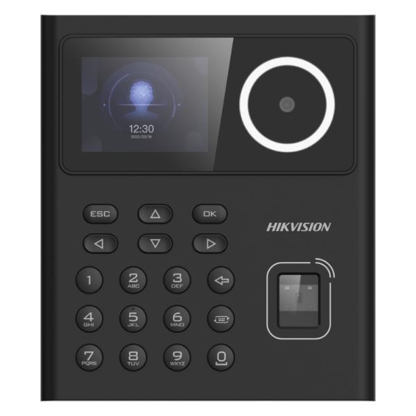 LECTOR BIOMETRICO DE RECONOCIMIENTO FACIAL HIKVISION Y CONTROL DE ACCESO DS-K1T320MFWX-B(O-STD) (E) CON PANTALLA LCD DE 2.4″ LENTE 2MP 302921224 NEGRO
