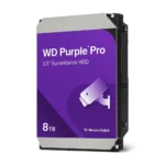 Western Digital WD Purple – Disco duro – Disco duro interno – 8 TB – 3.5″ – 7200 rpm – Serial ATA-300