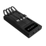 Xtech XPB-100 – Solar Power Bank – 24 pin USB-C / 4 pin USB Type A / 5 pin Micro-USB Type A