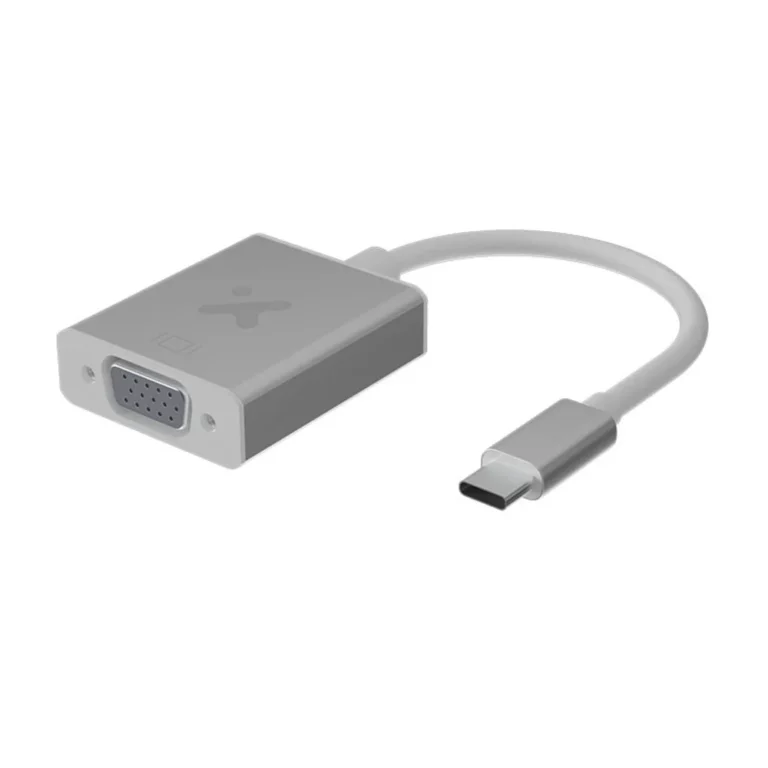 Adaptador USB Tipo-C macho a VGA hembra