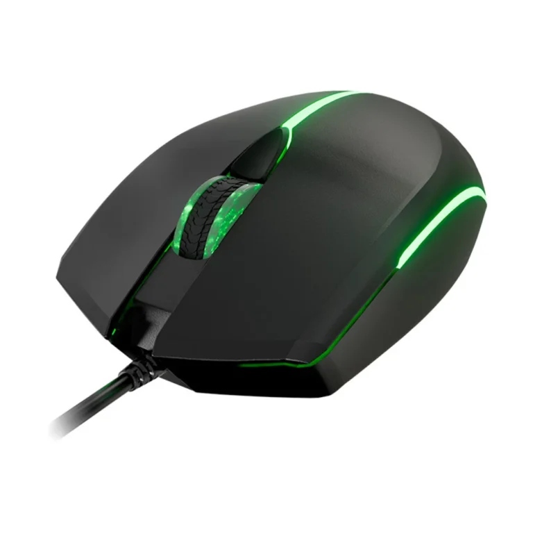 Mouse óptico cableado