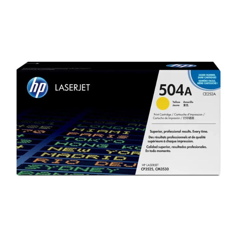 Toner hp ce252a amarillo