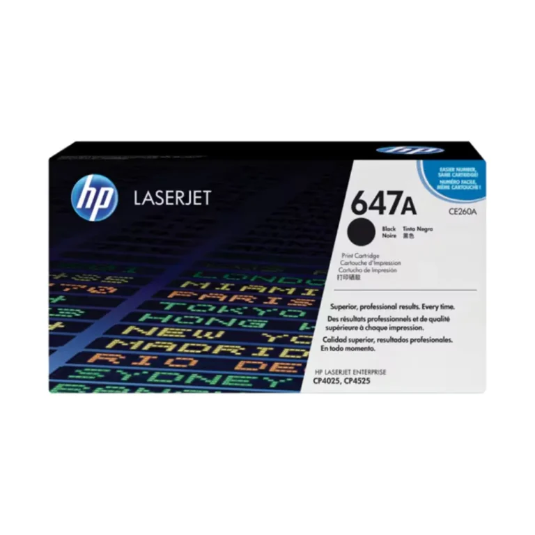 Toner hp ce260a negro