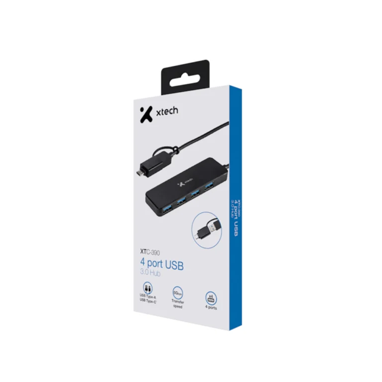 Hub USB 4 puertos