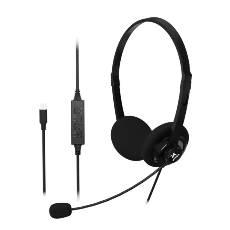 Diadema con micrófono Xtech