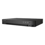 GRABADORA DVR HIKVISION IDS-7204HUHI-M1 4 CANALES HASTA 8 MP / 4K HASTA 10 TB (1 SATA) ACUSENSE H.265 PRO+ NEGRO