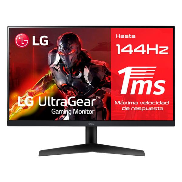 MONITOR 24” LG 24GN60R-B FHD 1920 x 1080 144 Hz DP HDMI PLANO SLIM 195174040942
