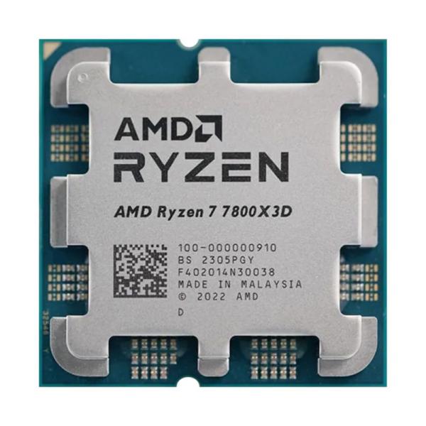 AMD Ryzen 7 7800X3D CPU バルク PROCESADOR AMD RYZEN 7 7800X3D 7MA GEN 5 GHZ AM5 100-100000910WOF