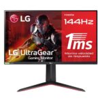 MONITOR 27 PULG LG 27GN65R-B FHD 1920×1080 144Hz DP HDMI PLANO SLIM 195174010860