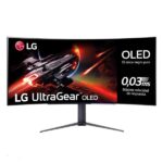 MONITOR LG 45 PULG 45GR95QE-B FHD IPS  3440 X1440 240HZ DP HDMI OLED CURVO