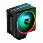 ENFRIAMIENTO DE AIRE AEROCOOL CYLON 4F ARGB PWM 4P LGA1700/AM5 1X120MM PWM PARA CPU ACTC-CL30420.14 NEGRO