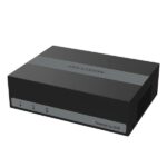 GRABADORA DVR HIKVISION IDS-E04HQHI-B 4 CANALES ANALÓGOS (+1 IP) HASTA 5 MP LITE / 3K 512 GB PRO ACUSENSE 300228637 NEGRO