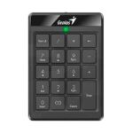 TECLADO NUMÉRICO GENIUS NUMPAD 110 MEMBRANA ALÁMBRICO 31300016400 NEGRO