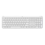 TECLADO LOGITECH SIGNATURE SLIM K950 MEMBRANA INALÁMBRICO BLUETOOTH ESPAÑOL 920-012593 BLANCO