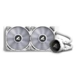 ENFRIAMIENTO LIQUIDO SHARKOON S80 RGB AIO 240MM 4044951038602 BLANCO