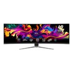 MONITOR 49 PULG MSI MPG 491CQP QD-OLED 5120 X 1440 144HZ 0.03MS CERTIFICACION VESA CLEARMR 8000 DISPLAY HDR NEGRO 9S6-3FA84T-002