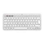 TECLADO LOGITECH PEBBLE KEYS 2 K380S MEMBRANA INALÁMBRICO BLUETOOTH ESPAÑOL 920-011784 BLANCO
