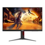 MONITOR 23.8 PULG AOC 24G4 FHD IPS  1920X1080 180 HZ 0.5MS DP HDMI VGA G-SYNC PLANO CON AJUSTE DE ALTURA Y ROTACION NEGRO