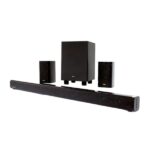 BARRA DE SONIDO THONET & VANDER REIN 200W BLUETOOTH CON 2 PARLANTES Y SUBWOOFER HDMI ARC + SPDIF OPTICAL + 3,5 MM HK096-03618 NEGRO