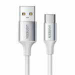 CABLE UGREEN US288 USB-A 2.0 A USB-C 1M 60131 BLANCO
