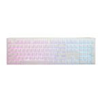 TECLADO GAMING RGB DUCKY ONE 3 MECÁNICO USB-C ESPAÑOL SWITCH CAFÉ DKON2108ST-BESPDPWWWSC1 BLANCO